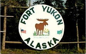 Fort Yukon, Alaska - Postkarte ohne Postkarte - Bild 1 von 2