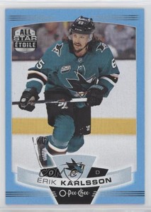 2019-20 O-Pee-Chee Blue Erik Karlsson #182