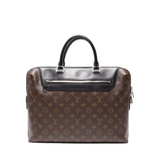 Louis Vuitton Business Bag Porte-Document-Jour Monogram Macassar M54019 - Picture 1 of 8