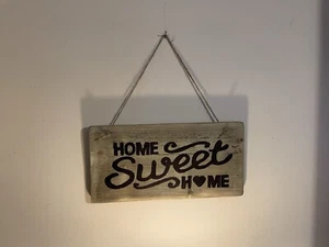 Handmade Wooden sign! “Home Sweet Home” - Picture 1 of 4