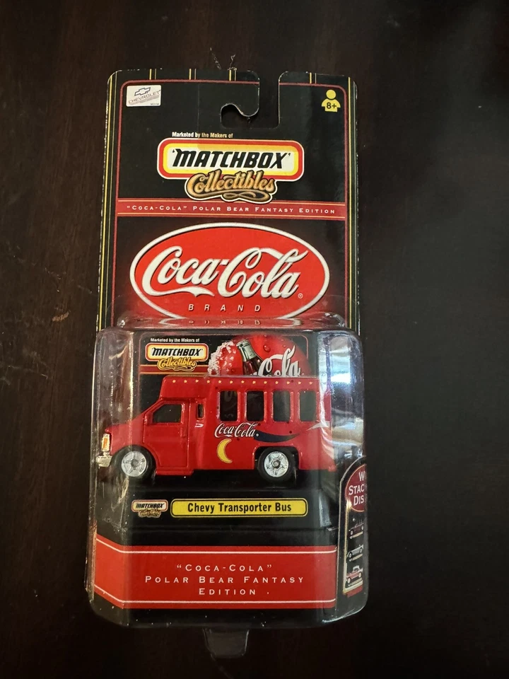 Matchbox Collectibles Coca Cola Chevy Transporter Bus - Image 1 of 1