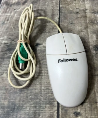 Fellowes 2-Button Mouse - White,  #98920 - Image 1 of 4