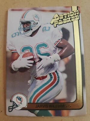 1991 Action Packed Jarvis Williams Miami Dolphins #150 - Image 1 of 2