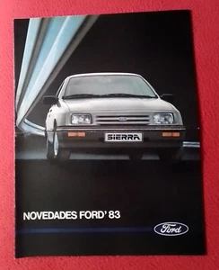 REVISTA CATALOGO..NOVEDADES FORD ´83 1983 FIESTA ESCORT CAPRI SIERRA GRANADA... - Imagen 1 de 9