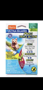 Hartz Ultra Guard Pro FLEA & TICK DROPS for Dogs & Puppies 5-14 LBS Remedies - Picture 1 of 6
