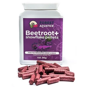 Beetroot & Snowflake Pellets Shrimp Food for Cherry, Crystal Red & Tiger Shrimp - Picture 1 of 30