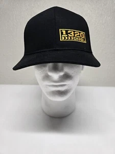 Port Authority Trucker Hat Mens Black Snap Back Logo NWOT - Picture 1 of 7