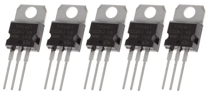 5 x TIP142T NPN Darlington Power Transistor TO-220 High Gain Silicon ICs UK - Image 1 of 3