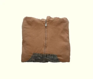 REAL TREE CANVAS HUNTING OUTDOOR QUILTED LINED JACKET FULL ZIP YOUTH SZ 6T - Picture 1 of 6