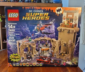 Lego DC Comics Super Heroes Classic Batman TV Series Batcave 76052 New Open Box - Picture 1 of 16