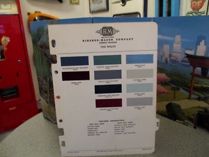 PAINT COLOR REFERENCE WILLYS 1952 SAMPLE PAINT CHIPS C-I-L FREE SHIPPING - Picture 1 of 1
