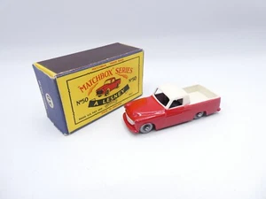 Matchbox Lesney 50a Commer Pick Up Crazy Raro ROJO/BLANCO SPW Rueda Error Como Nuevo - Imagen 1 de 12