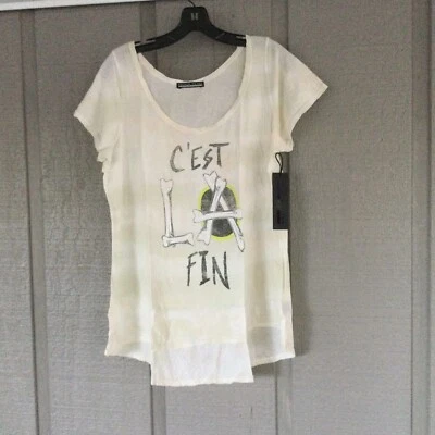 Prince Peter Collection Long Tail Scoop Neck Tie Dye Cotton Tee Shirt Size L  - Image 1 of 4