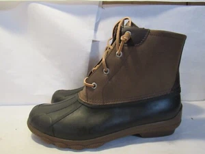 Sperry Womens Syren Gulf Duck Boot Brown Waterproof Boots Size 9 M (t57) - Picture 1 of 7
