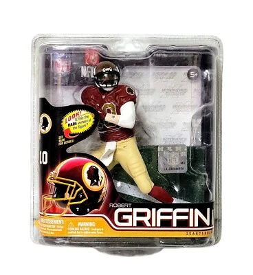 2012 MCFARLANE TOYS ROBERT GRIFFIN III REDS SKINS SERIES #31   ACTION FIGURE  Foto 1 de 3