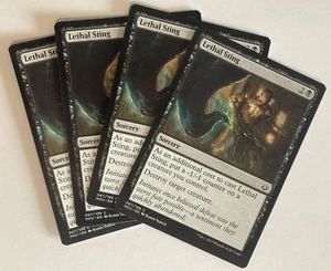 Lethal Sting (4) Hour of Devastation NM MTG Magic the Gathering - Picture 1 of 1