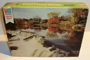 New Sealed 1977 MB MILTON BRADLEY SUPER CHALLENGE 1500 Pc Jigsaw Puzzle #4770 - Picture 1 of 1
