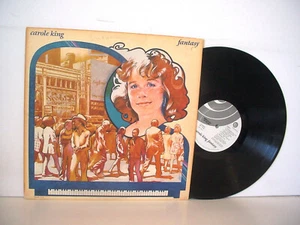 CAROLE KING Fantasy WHITE LABEL PROMO LP 1973 ODE SP 77018 Promotional Label - Picture 1 of 6