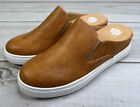 New Yellow Box Malida Women's Slip On Mules Taupe Brown Size 7.5 M Casual NWB