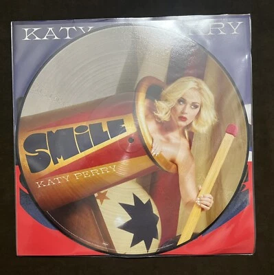Katy Perry Smile #3 Picture Disc Vinyl LP  Rare NEW - Image 1 of 3