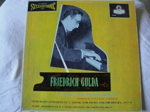 FRIEDRICH GULDA WITH THE VIENNA PHILHARMONIC ORCHESTRA VINYL LP LONDON RECORDS - Picture 1 of 3