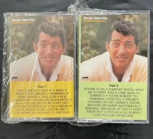 Dean Martin Golden Memories Two Cassette Set New - Picture 1 of 3