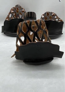 4 NOS Replacement Billiard/Pool Corner Pockets Baskets Black Leather - Picture 1 of 10