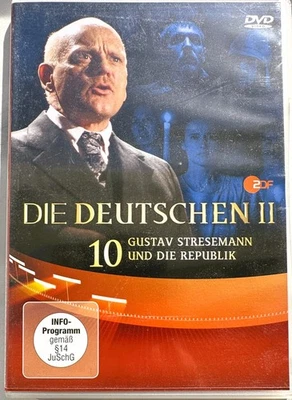 DIE DEUTSCHEN - Staffel II -   Teil 10: Gustav Stresemann - DVD - Bild 1 von 2