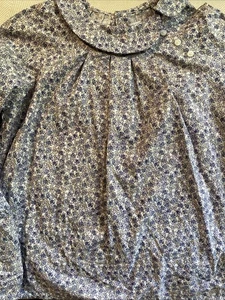EPK France Girls Sz 10 Blouse, Long Sleeve Classic Child, Preppy, Back To School - Picture 1 of 4