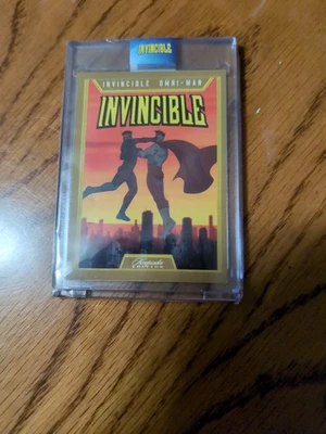 Invincible Keepsake NYCC 2025 Exclusive Gold #58 Invincible 4/10 Sealed Card - Image 1 of 2