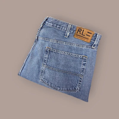 Vintage Polo Jeans Co. Ralph Lauren HAYDEN Jeans Men's 42x32 Y2K Relaxed Fit - Image 1 of 4