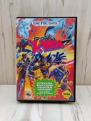 Videojuego X-Men Edición Especial Sega Genesis SIN Estuche Póster y Manual Probado Foto 1 de 4
