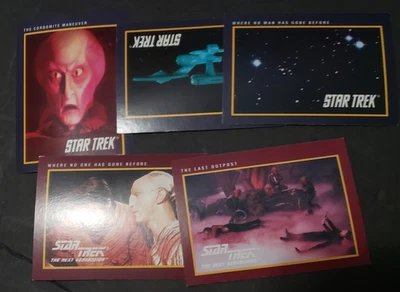 1991 Impel Star Trek серии один полный набор из 1-160 карт - Изображение 1 из 4