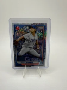 2024 Bowman Chrome - Mega Box Mojo Refractor #41 Shota Imanaga (RC) Cubs Rookie - Picture 1 of 2