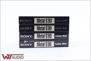 Sony Metal S90 Metal Position Price Is For Four Pieces, 90 min. - Afbeelding 1 van 10