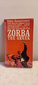 ZORBA THE GREEK NIKOS KAZANTZAKIS' VTG PAPERBACK BOOK BALLANTINE 1965 - Picture 1 of 11