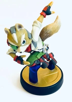 Фигурка Fox Amiibo Nintendo серия Super Smash Bros Wii U - Изображение 1 из 4