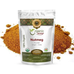 Organic Way Ground Nutmeg Powder - Organic, Kosher & USDA Certified - Picture 1 of 16