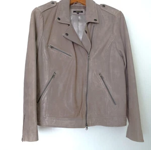 Lederjacke More & More in Beige, Lammnappa-Leder, Größe: 44 - Bild 1 von 12