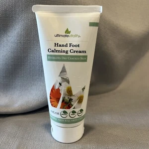 Ultimate Vitality Hand Foot Calming Cream Hydrates Cracked Skin 6 Fl Oz - Picture 1 of 6