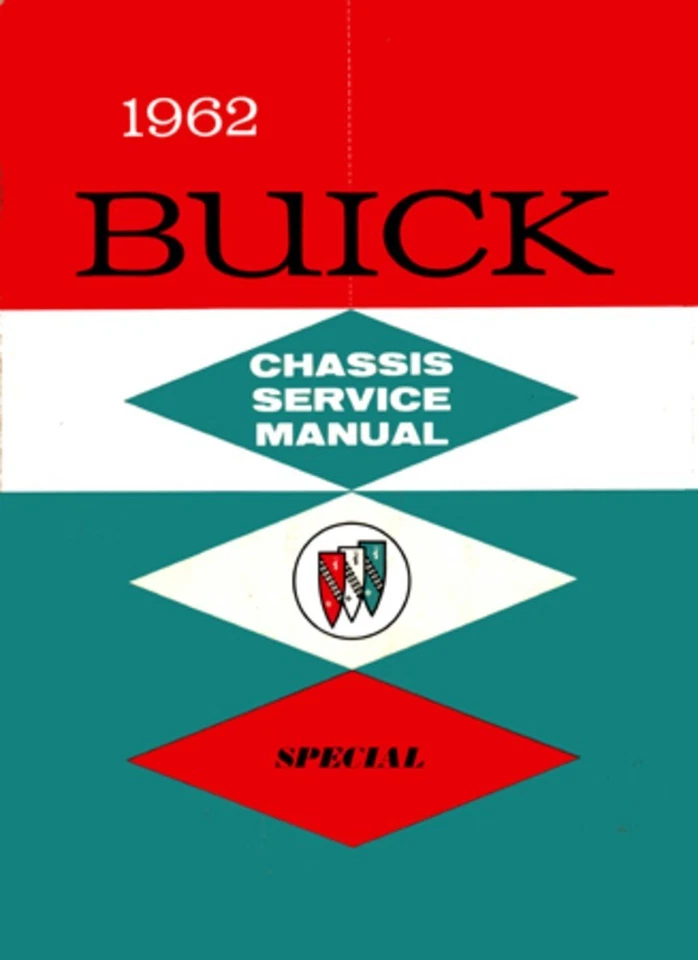 Buick 1962 taller de servicio especial reparación manual motor transmisión eléctrico Foto 1 de 1