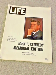 Vintage LIFE Magazine/Memorial Edition/President John F. Kennedy/1963/Used Good - Picture 1 of 8