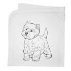 'West Highland Terrier' Cotton Baby Blanket / Shawl (BY00019711)