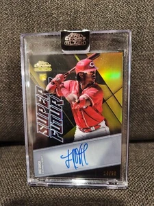 2021 Topps Chrome Black Jose Garcia Super Futures Gold #24/50 - Picture 1 of 1