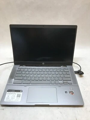 HP Chromebook 14b-na0010wm 14" Laptop AMD Ryzen 3 4GB RAM 128GB SSD For Parts DW - Image 1 of 4