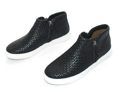 Nuevo TRASK Botín Tejido Chelsea Chukka Mujer 6 Negro Zapatilla Alta 36-1691 Cremallera Foto 1 de 4