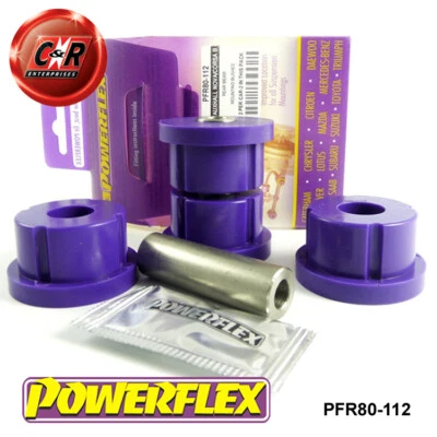 Powerflex Arrière Faisceau Bagues Montage pour Vauxhall / Opel Tigra 93-2001 - Photo 1/4