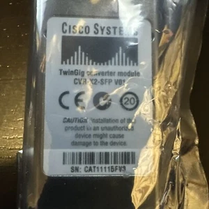 Módulo convertidor CVR-X2-SFP V01 Cisco TwinGig - Imagen 1 de 2