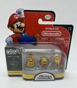 Lakitu, Boo, Hammer Bro 3-Pack World Of Nintendo Gold Series 1-3 Figur Sealed - Bild 1 von 5