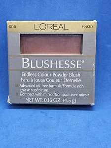 L'Oreal Blushesse Endless Colour Powder Blush ROSE PINKED 0.16oz - Picture 1 of 4